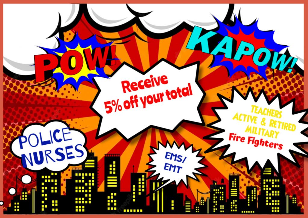 Super Hero Birthday Invitation Specials