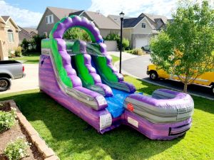 Inflatable water slides rentals in Knoxville, TN for your next event. Safe, fun, and perfect for all ages. Book with Bounce Knoxville Party Rentals today!