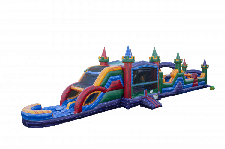 63ft Grand Slam Obstacle Course Combo